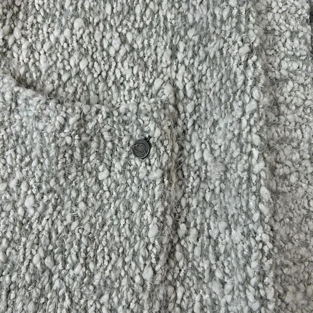 Soft Surroundings Heathered Gray Cardigan - Picture 6 of 8